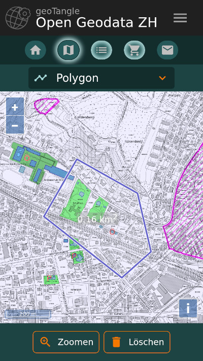 Open Geodata ZH (geoTangle)
